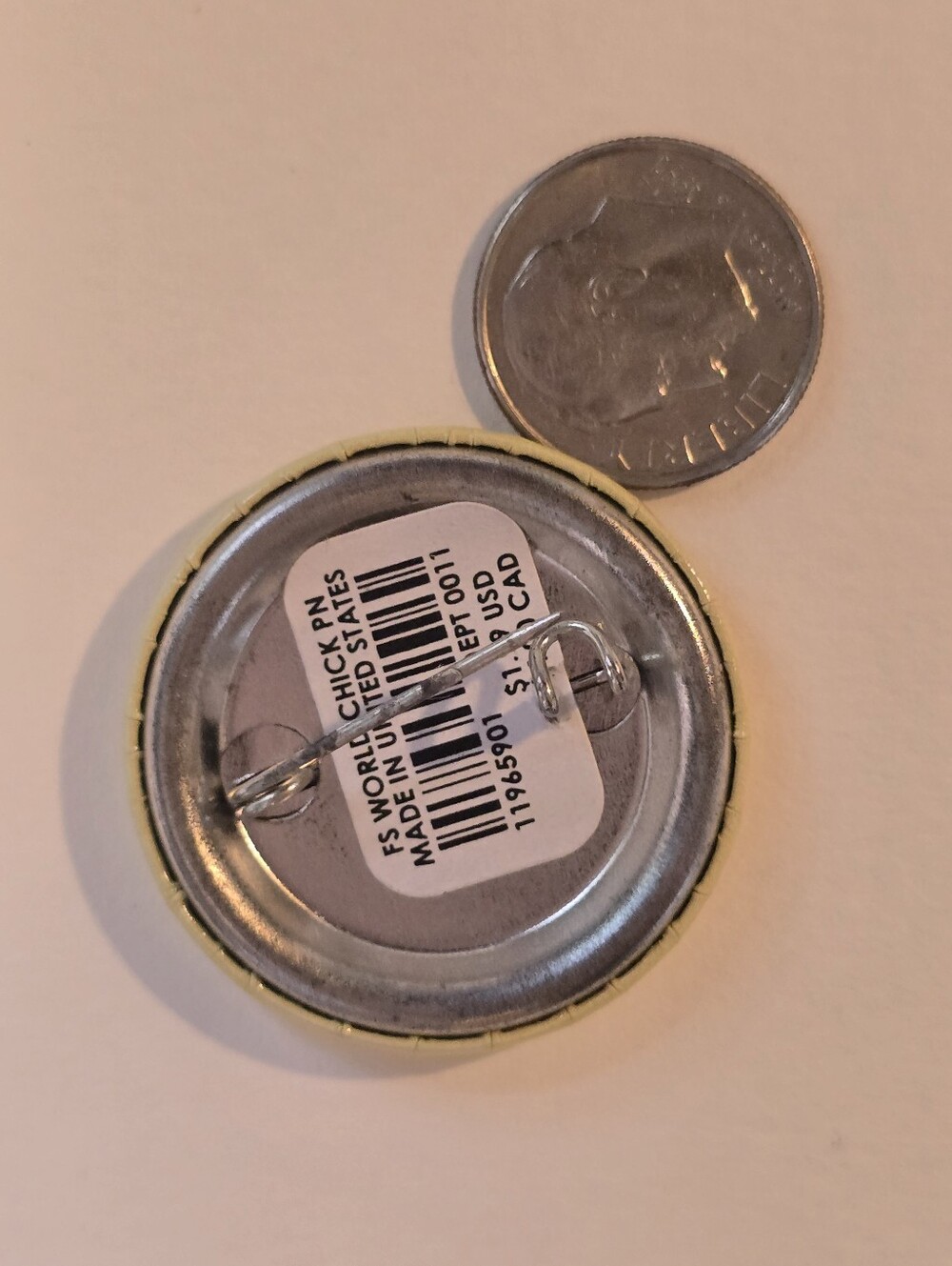 Not Made For This World Pin - Picture 3 of 3